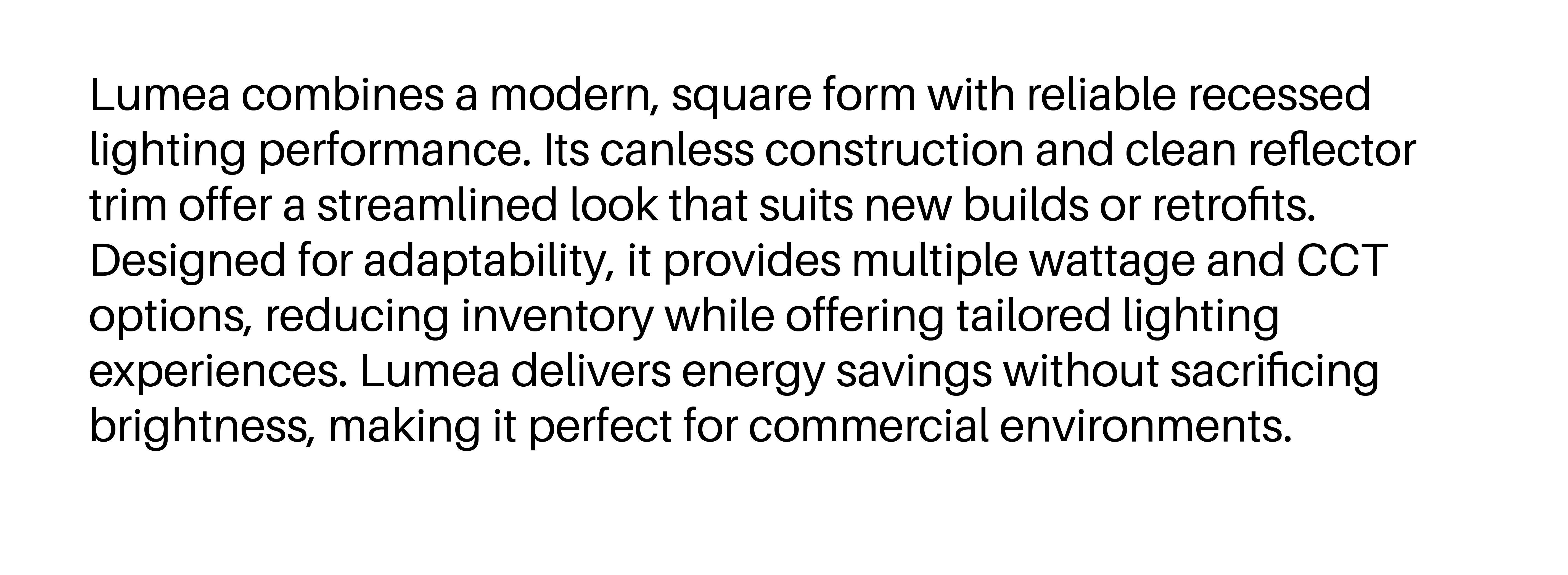 Lumea Description