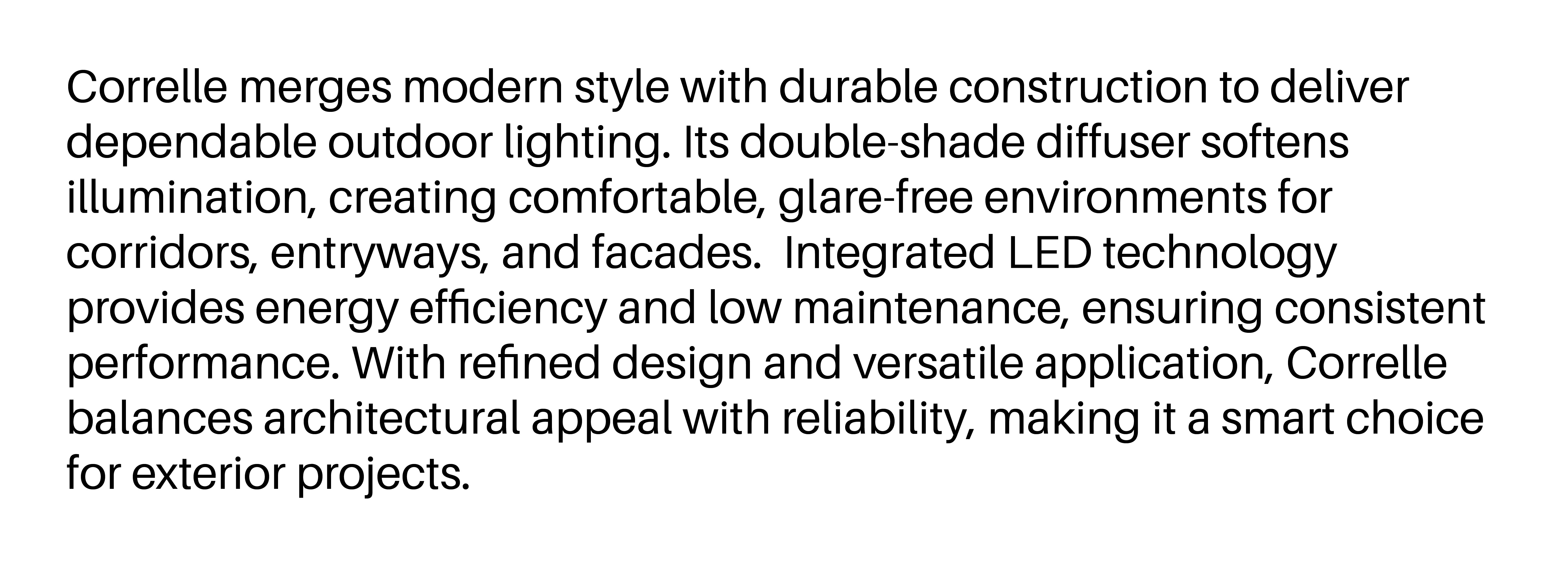 Correlle Description